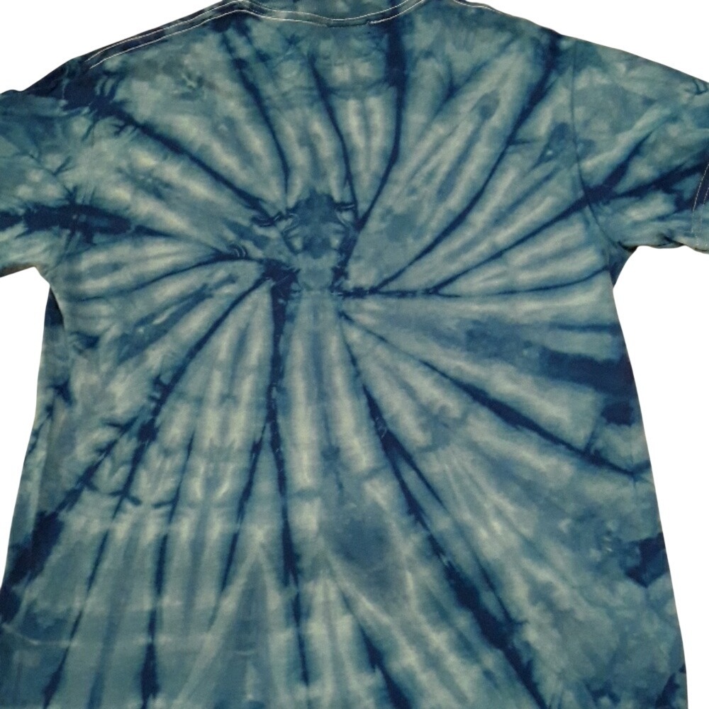 Ed Sheeran Divide Tour Blue‎ Tie Dye Graphic T-Shirt Small Cotton Band Tee - Picture 3 of 5
